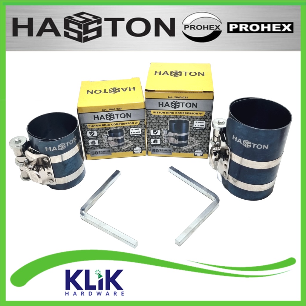 Hasston Prohex Alat Buka Press Piston Ring Seher Compresor 3 4 Inch