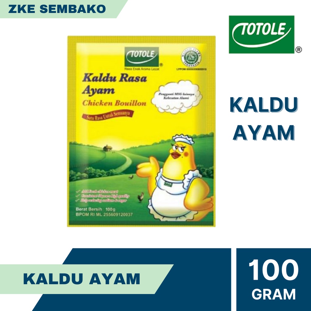 

Totole Kaldu Ayam 100gr