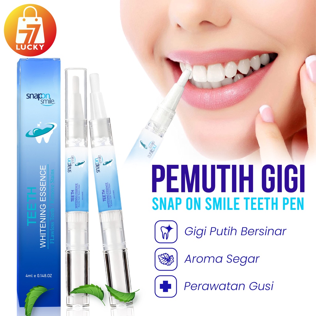 SNAP ON SMILE PEEN Pemutih Alami flawless teeth / remove stains
