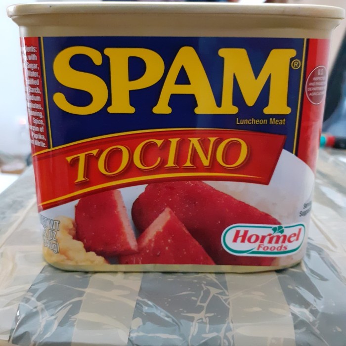 

SPAM TOCINO LUNCHEON MEAT PHILIPPINES