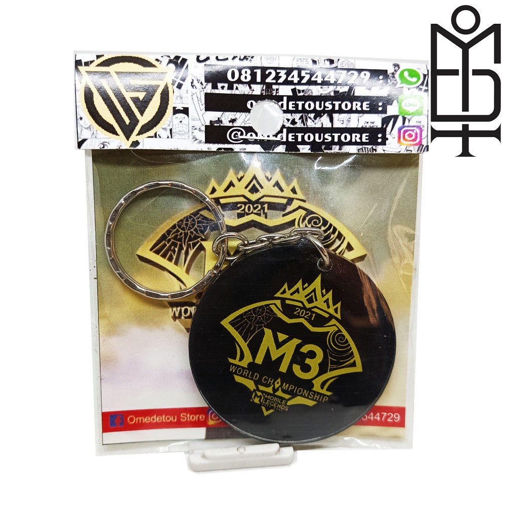 Gantungan Kunci Mobile Legends M3 World Champions
