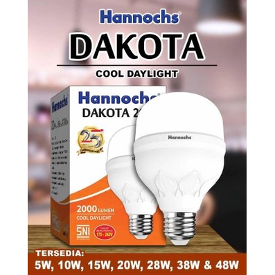 Lampu Led Hannochs Dakota bergaransi 5w 5 watt
