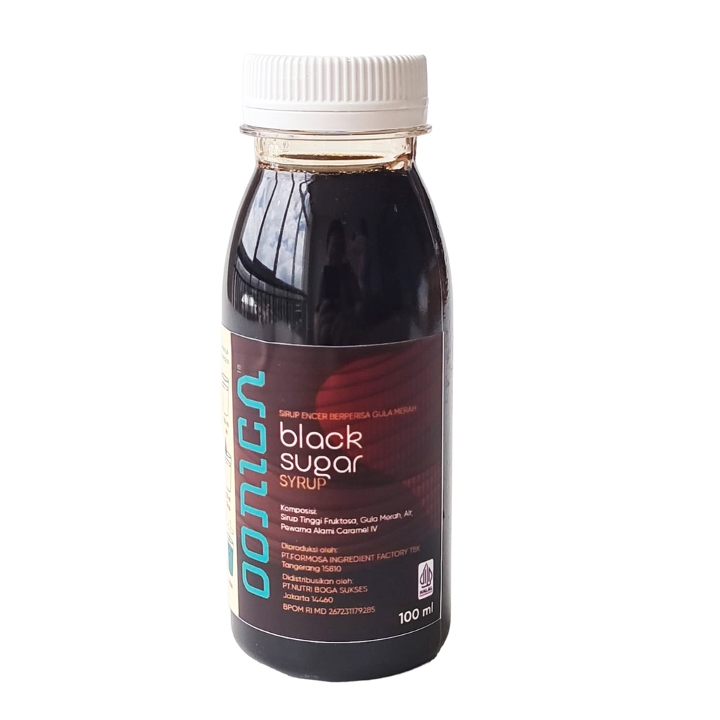 100ml OONICA Black Sugar Syrup + Bonus 30ml