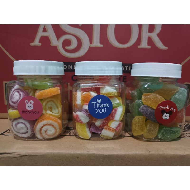 

Permen Jeli kemasan Toples Mini