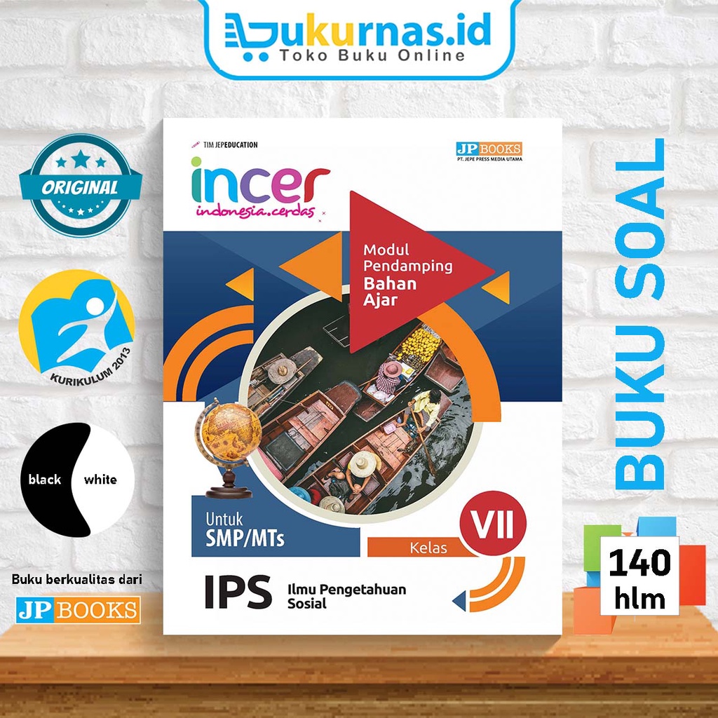 Buku Pendamping IPS SMP Kelas 7 LKS Incer