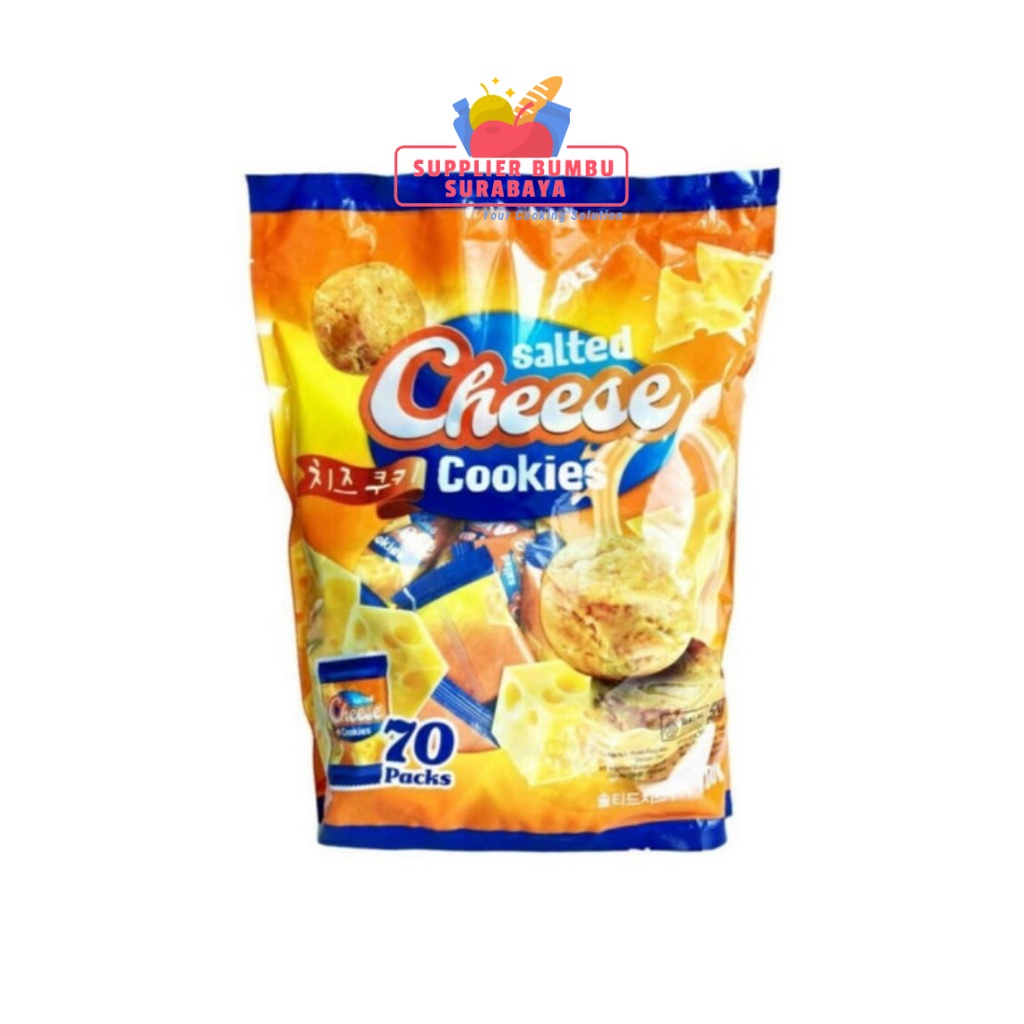 Naraya Salted Cheese Cookies 700g Isi 70 pcs