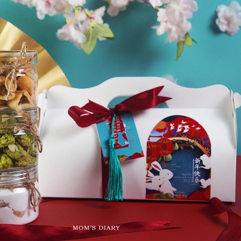 

➬ Hampers Lebaran Idul Fitri / Parcel Lebaran / Eid Hampers - Special Kue Kering (3 Jars) ➴