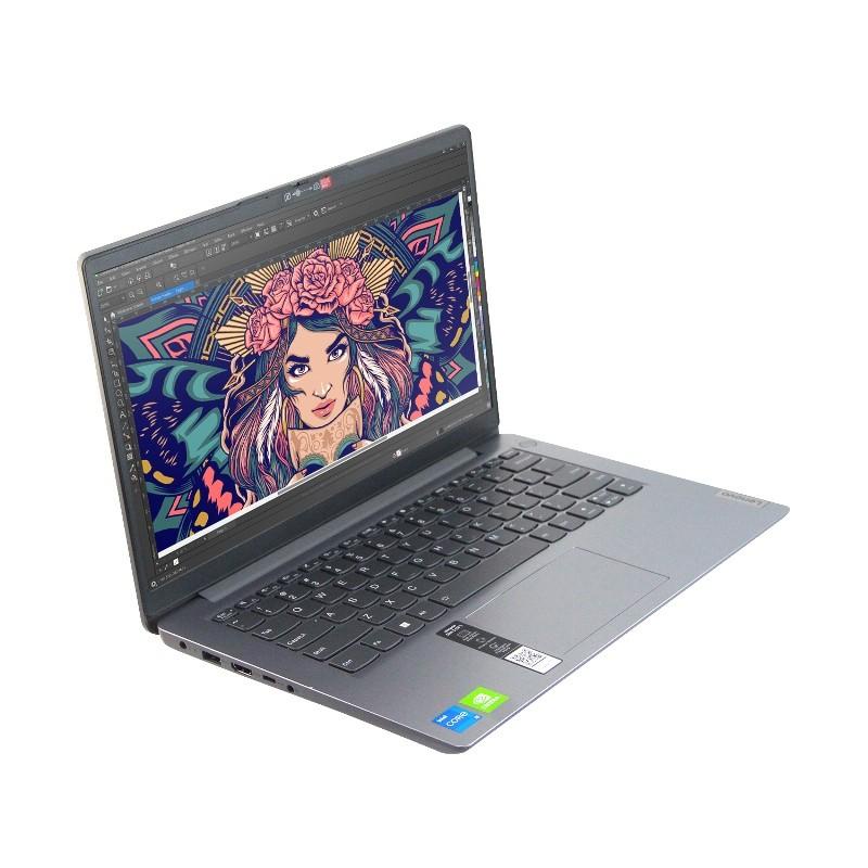 LAPTOP GAMING GARANSI RESMI - LENOVO IDEAPAD SLIM 3 14ITL6-GFID - CORE I5-1155G7 - RAM 8GB - SSD 512GB - NVIDIA GEFORCE MX350 2GB - 14&quot; FHD ANTI GLARE - ARCTIC GREY - WINDOWS 11 + OHS - BONUS TAS