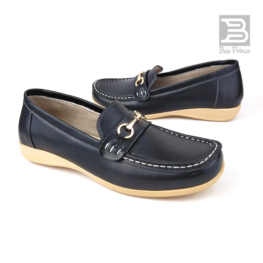 4warna sepatu slip on wanita cantik, sepatu slip on perempuan murah