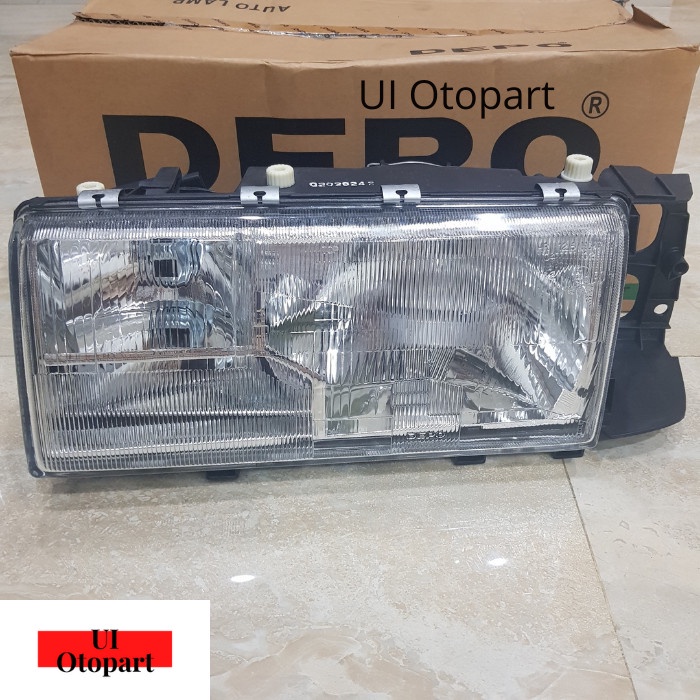 Head Lamp Volvo 740 760 940 960 Assy Kiri atau Kanan Lampu Kaca Depan Merek DEPO