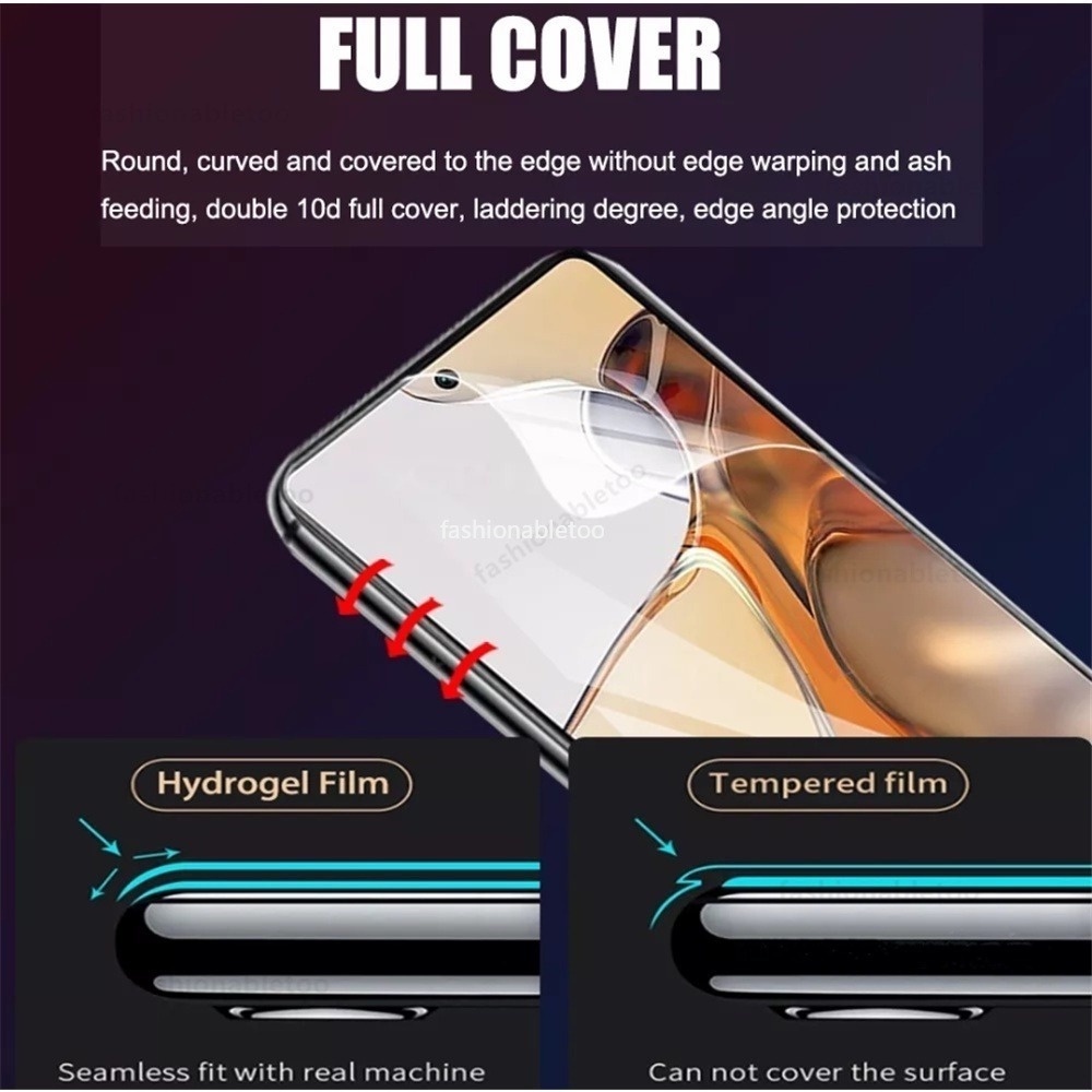 Pelindung Layar Screen Protector Realme C30 / Realme C30s paket 3 in 1 Berbahan Hydrogel