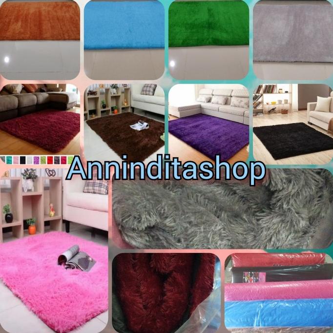 karpet bulu rasfur 160x100 tebal