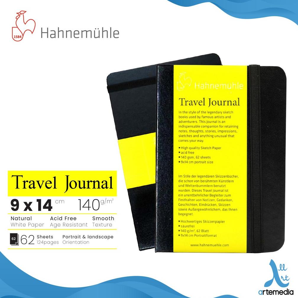 

Buku Sketsa Hahnemuhle Travel Journal 9x14cm Hard Cover Sketchbook