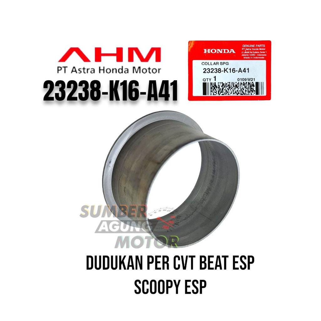 COLLAR SEAL DUDUKAN PER CVT BAGIAN DALAM BEAT ESP SCOOPY ESP ORI AHM K16