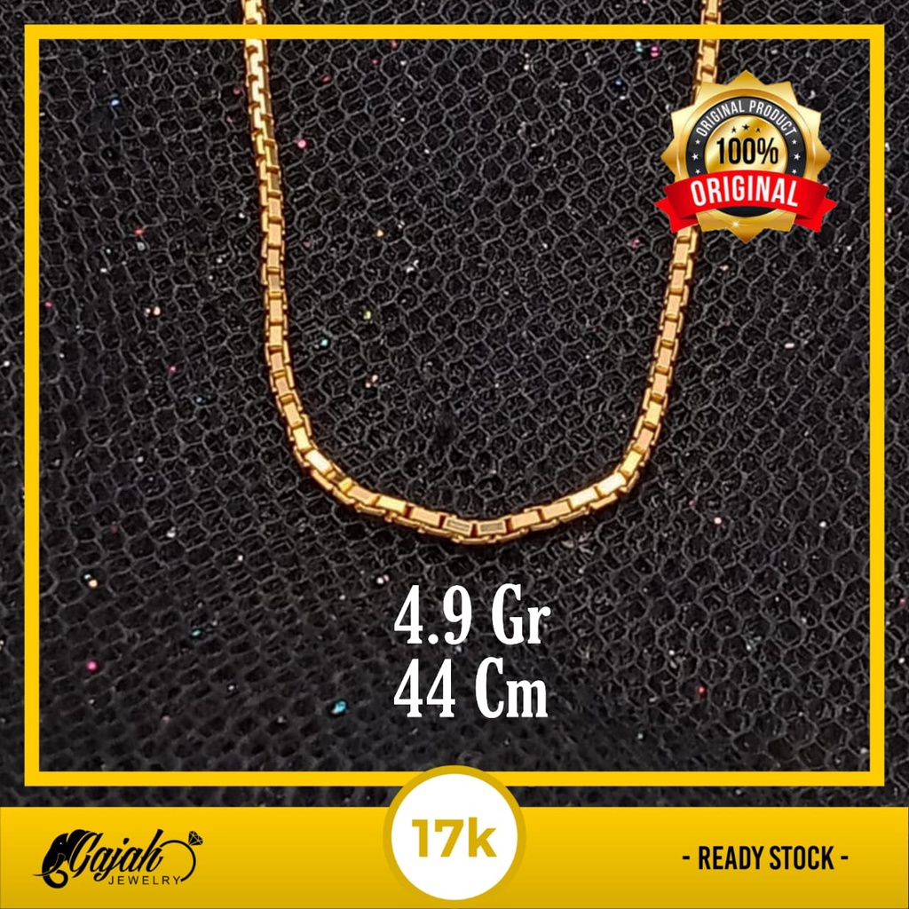 Kalung Emas 17K - 4.9 Gr Kadar 750 - 4372