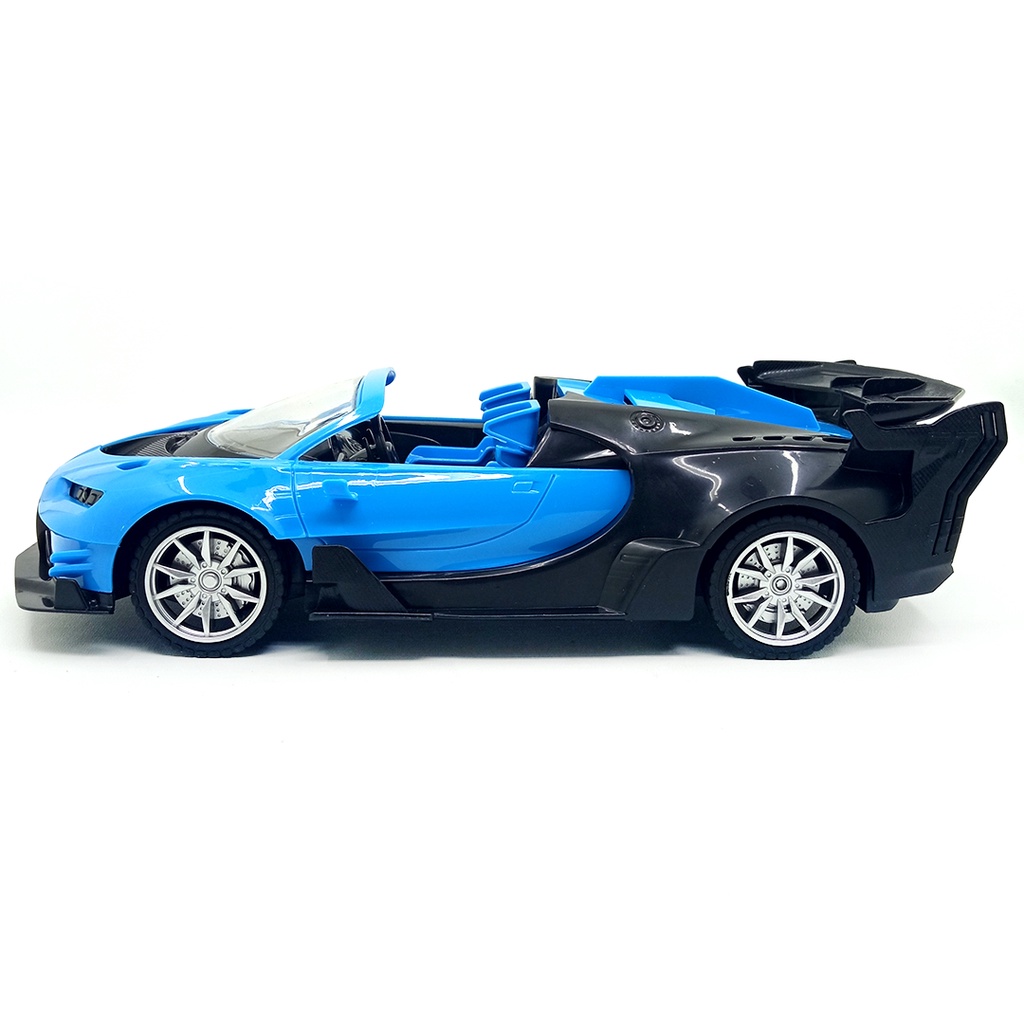 Toy Addict RC Car Bugatt1 Chiron Biru Mainan Mobil Remote Control