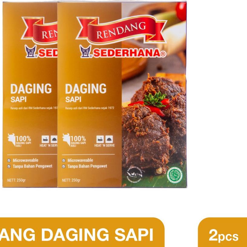 

➥ Rendang Sederhana - Paket Double Rendang Daging Sapi ♚