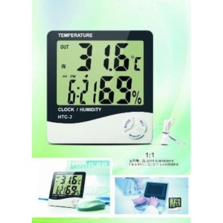 

Unik Hygrometer Thermometer HTC-2 Digital LCD Higrometer Termometer Ruangan Murah