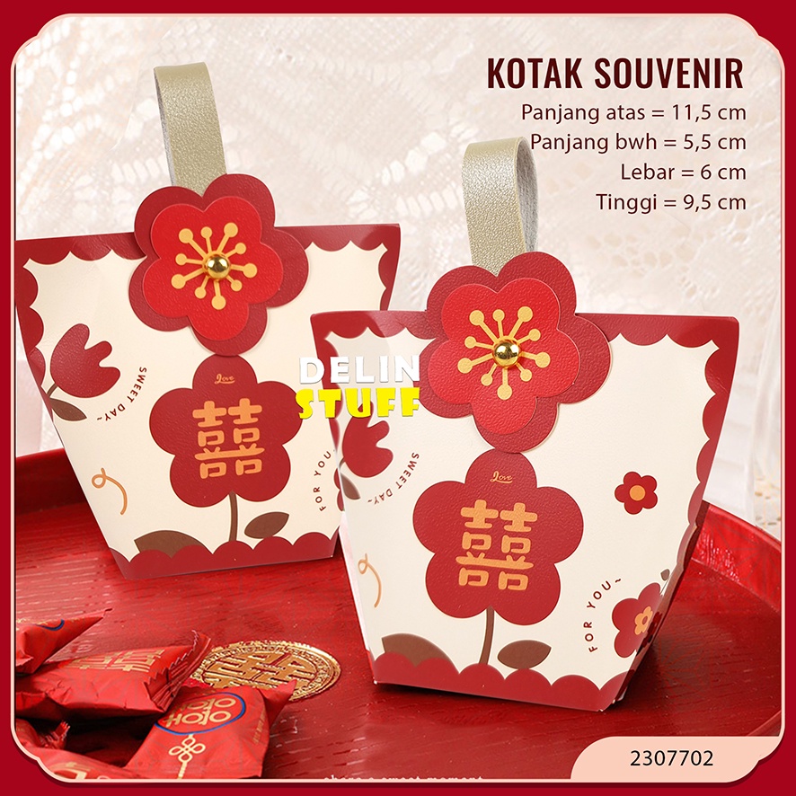 

Kotak Souvenir Wedding Sangjit Tas Souvenir Candy Box Kotak Permen Wedding Stuff Kado Wedding Paper Bag Kado Wedding (2307702)