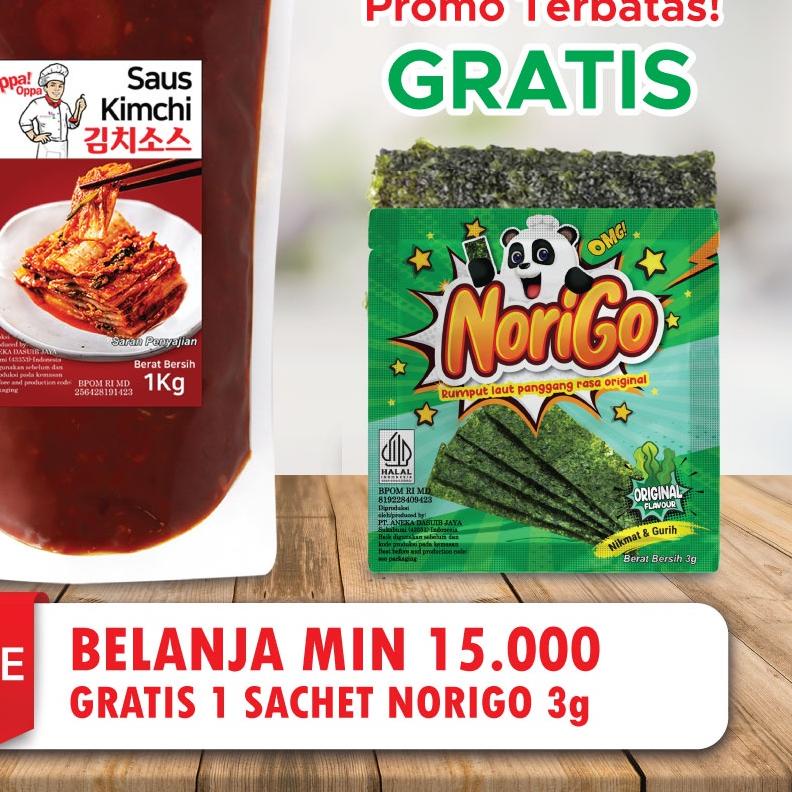 

➵ Saus Instan Saus Kimchi Korea 1kg/ Sauce Kimchi Korea Saus Oppa!Oppa ➢