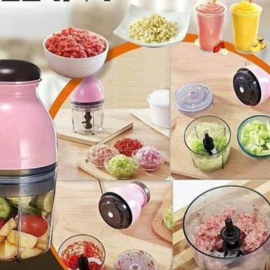 ★ Chopper Belender Blender Kapsul  Serbaguna Mini MPASI Bayi / Hand Blender Coper Bumbu Daging ℮
