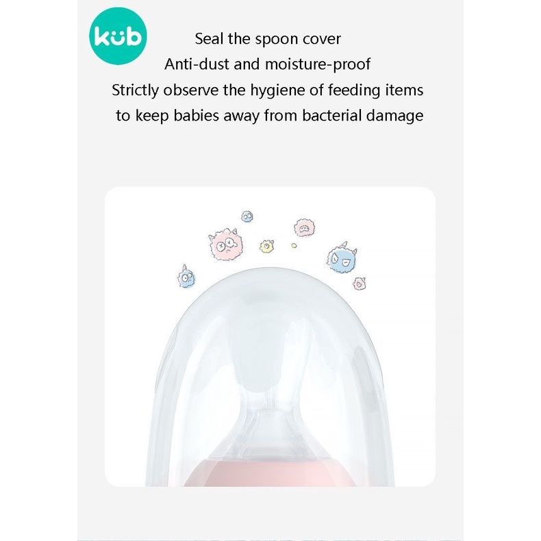 KUB Colorblock Baby Feeding Spoon - Sendok Makan Mpasi 319817