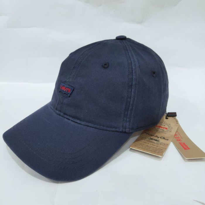 hat / topi pria levis logo import topi unik topi halus