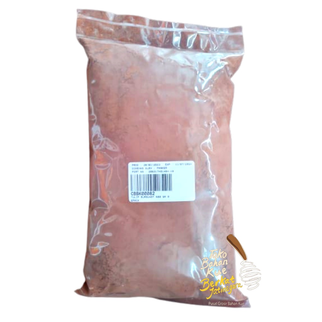 

COKLAT TULIP BURGUNDY / COCOA POWDER BURGUNDY / COKLAT BUBUK REPACK ( 500GR )