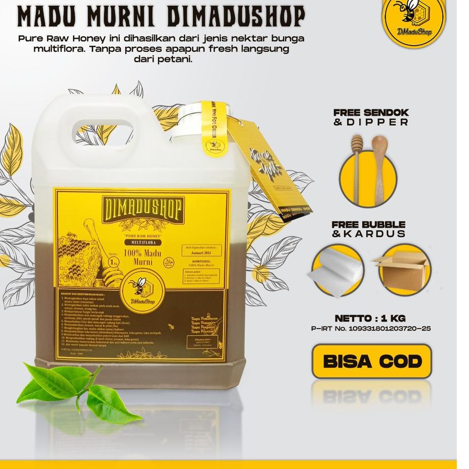 

♬ Asli - Murni 1kg Nektar Multiflora 100% Pure Raw Honey ❉