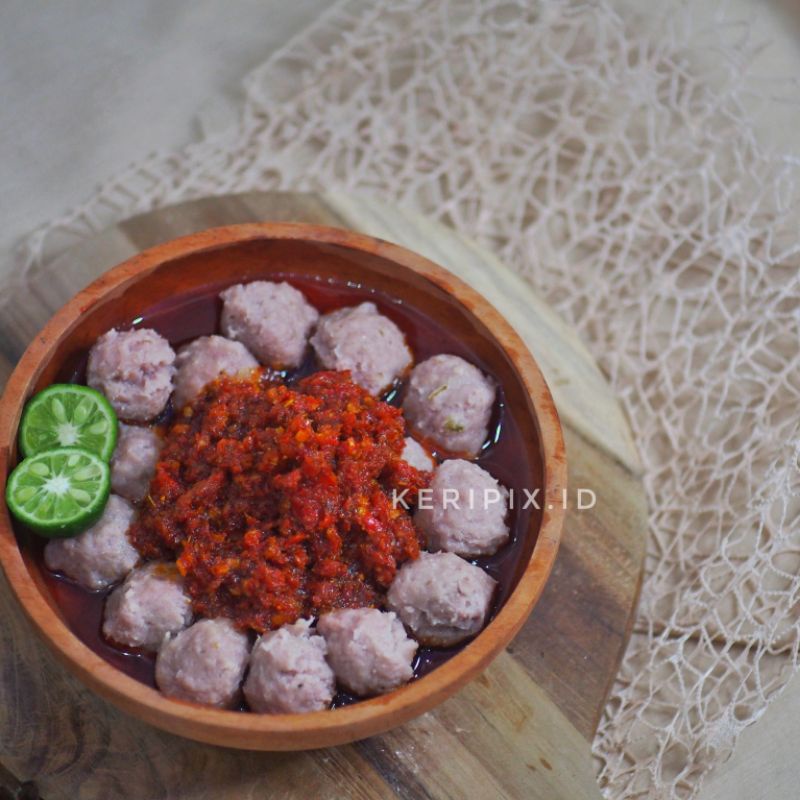 

pentol mercon sambal mata