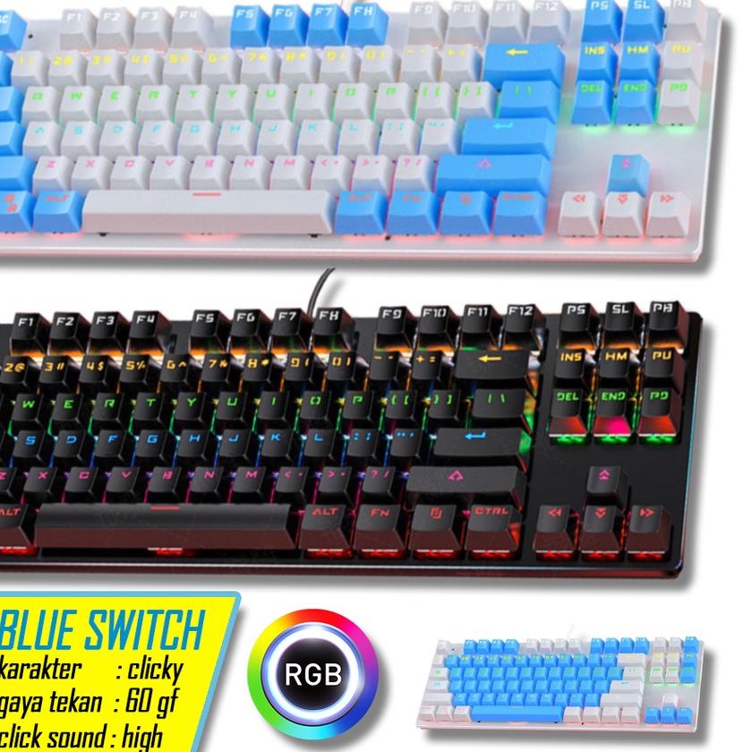 ♡ Keyboard Gaming Mechanical DIJAMIN TERMURAH ✩