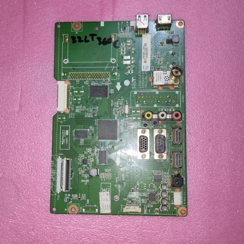 mainboard MB mobo motherboard mesin tv lcd led LG 32LT360C