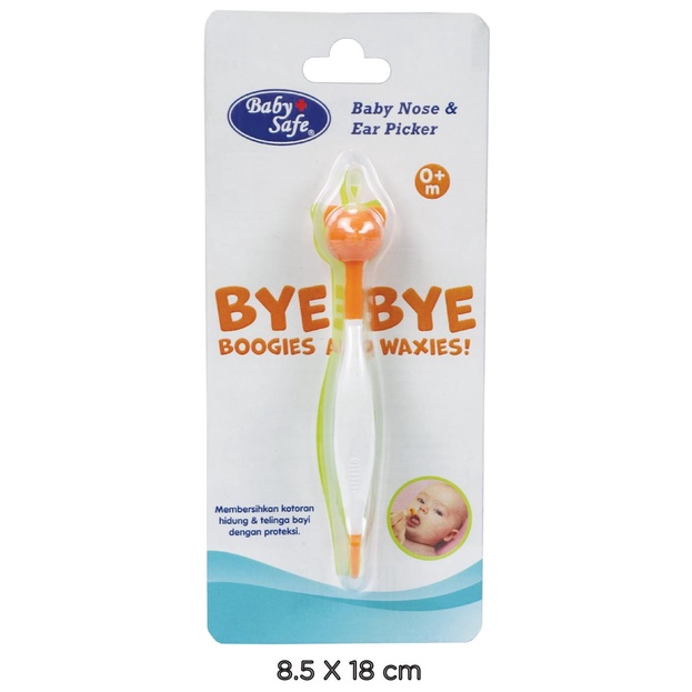 Baby Safe NAS03 Baby Nose &amp; Ear Picker - Pembersih Telinga dan Hidung