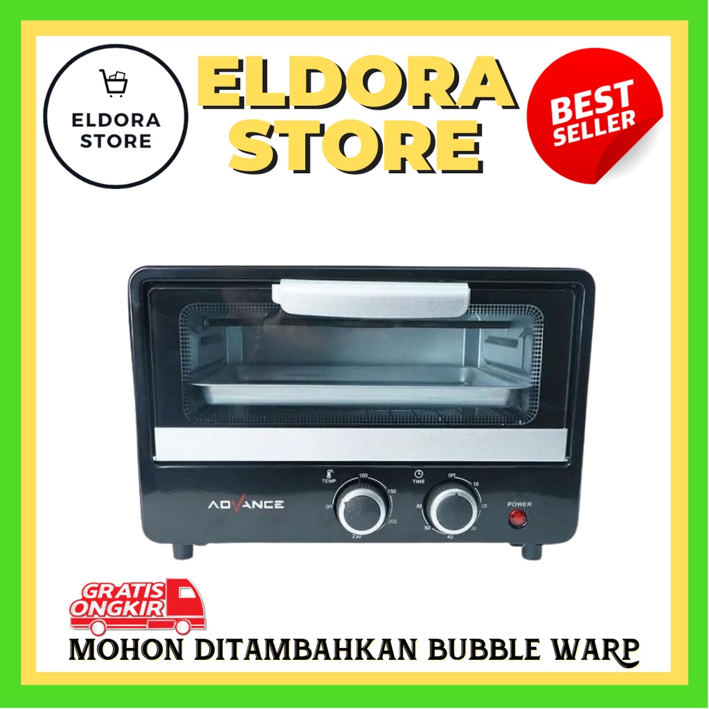 ADVANCE OVEN LISTRIK AOV-200 KAPASITAS 12 LITER | ELECTRIC OVEN 12 LITER AOV-200 | MICROWAVE | OVEN