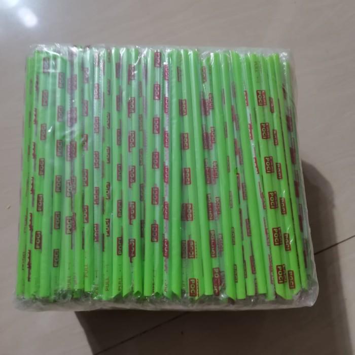 Sedotan Es Teh Poci 1 Pack / Sedotan Teh Cap Poci Original