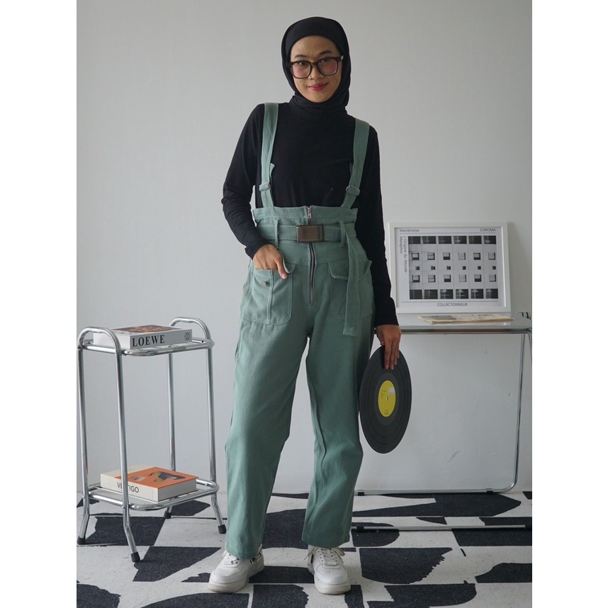 Myrubylicious YANA DENIM JUMPSUITE | JUMPSUITE | JUMPSUITE WANITA | JUMPSUITE DENIM