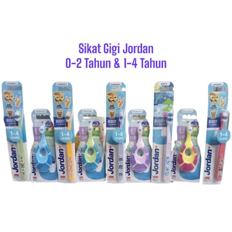 Sikat Gigi Bayi &amp; Anak (Jordan)