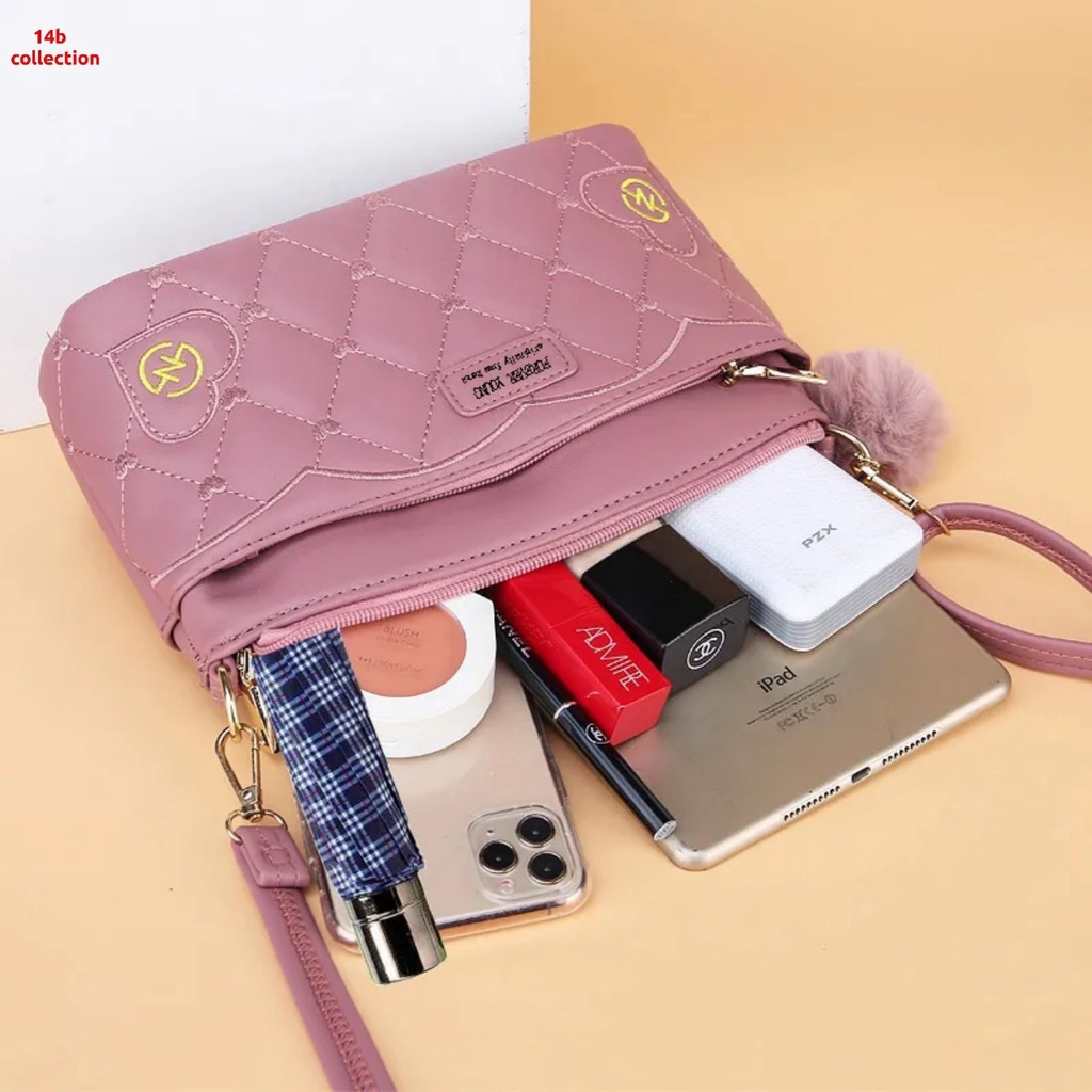 Tas Kondangan Wanita Tas Pesta Tas Cewek Tas Kerja Ibu Ibu Perempuan Tas Selempang Fashion Mini Love