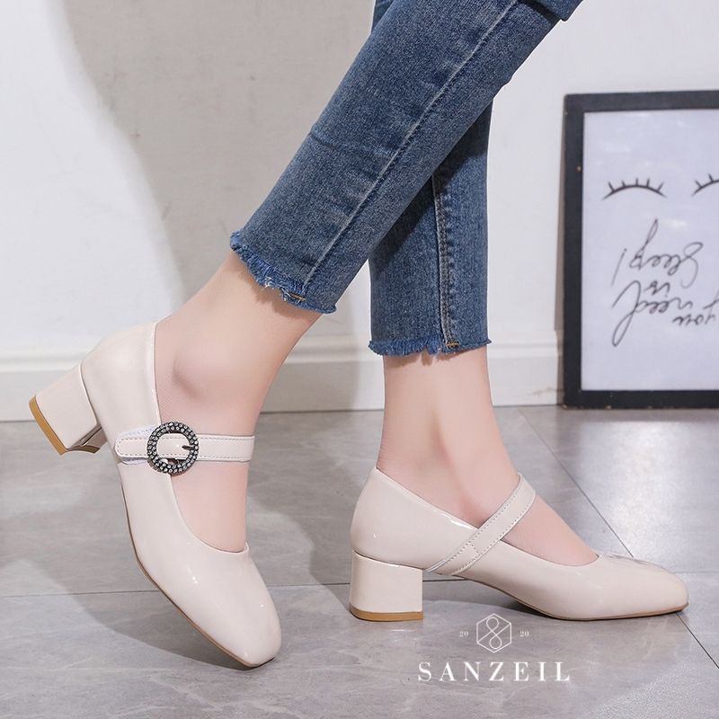 Sepatu Pansus Wanita GO2040 Sepatu Loafers