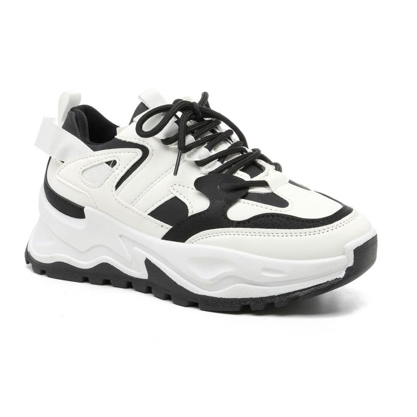 CHEKOUT PVN Jeonghan Sepatu Sneakers Wanita Sport Shoes Black 605