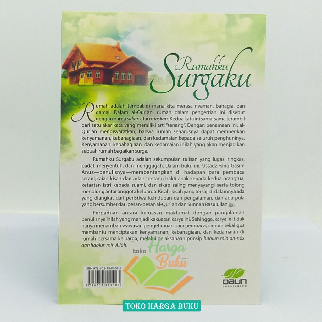 Rumahku Surgaku Baiti Jannati Karya Fariq Qasim Anuz Penerbit Daun Publishing