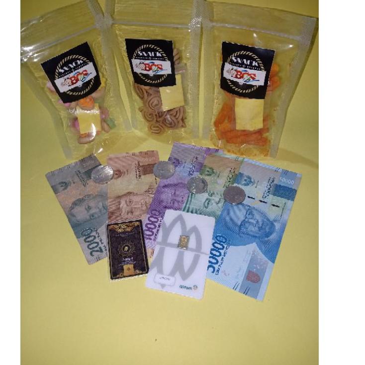 

[KODE 77] (BARU) SNACK BERHADIAH UANG DAN EMAS/SNACK BOS/SNACK KEKINIAN 100% NO ZONK