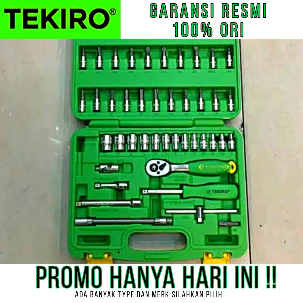 kunci sock tekiro 46pcs APR JAPAN kunci shock set APR JAPAN kunci sok 46pcs kunci socket murah