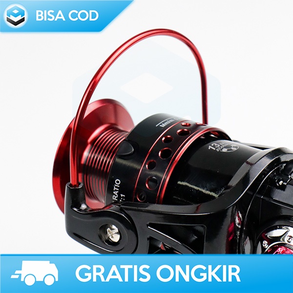 REEL PANCING PERALATAN MANCING LK7000 RATIO GEAR 4.7:1 BALL BEARING 13