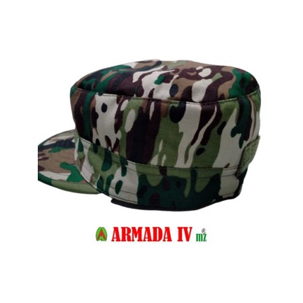 Topi Matra Darat Komando Loreng TNI Baru Topi PDL Doreng KASAD TNI AD Baru