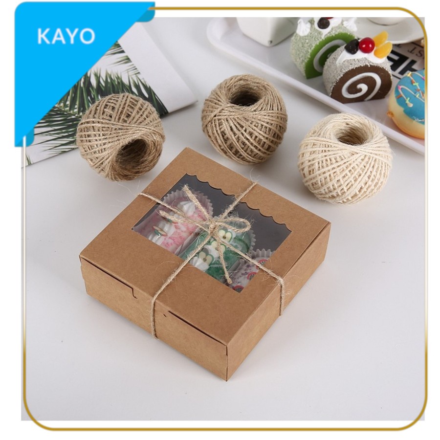 

box kue mika transparan kotak cookies packaging roti cup cake
