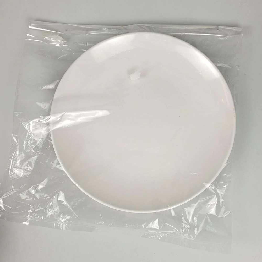 Piring Plastik Melamine Dish Plate 11 Inch - DS-028-11 - White