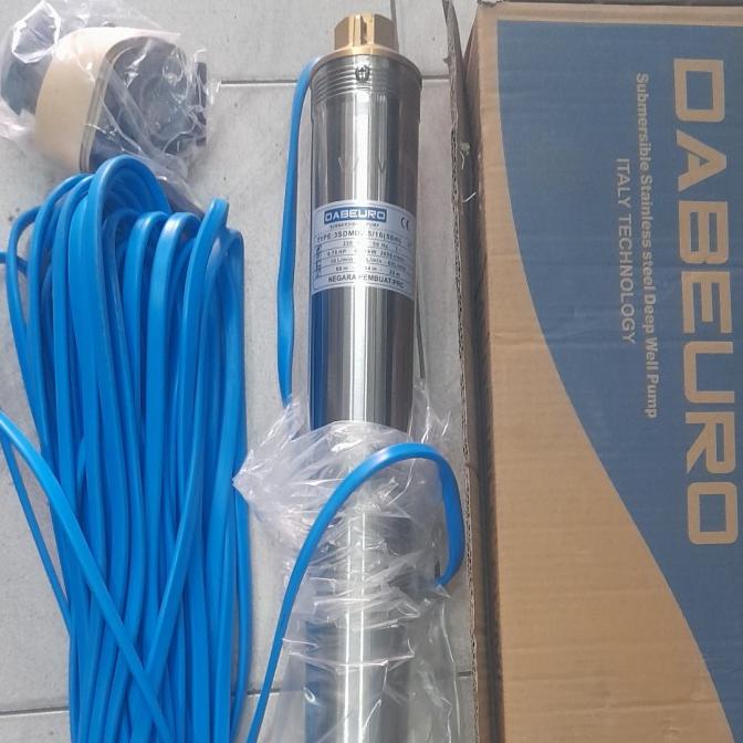 Pompa Submersible Satelit 3/4 Hp 0.75Hp Komplit Kabel Dabavon York