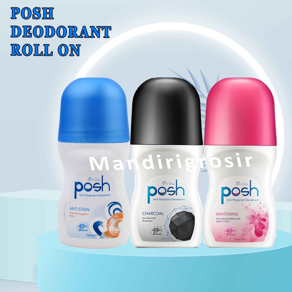 Deodorant Roll On* Posh Deodorant* Posh* 50ml