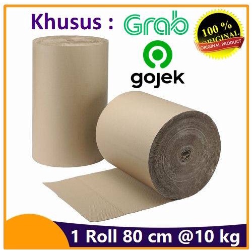 

Kardus Lembaran Gulungan Corrugated Karton / Single Face Roll 80 Cm